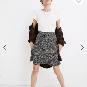 NWT Madewell Mini Floral Skirt